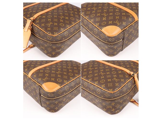 Louis Vuitton monogram canvas Sirius 45 Borsa da viaggio M41408 Marrone - vista 8