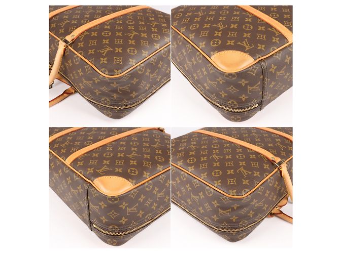 Louis Vuitton monogram canvas Sirius 45 Borsa da viaggio M41408 Marrone - vista 9