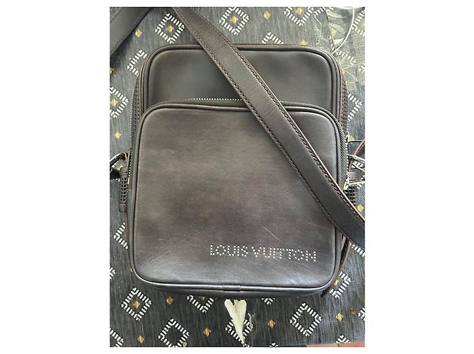 LOUIS VUITTON Trotteur MM Borsa a tracolla uomo M95320 marrone Marrone scuro - vista 11