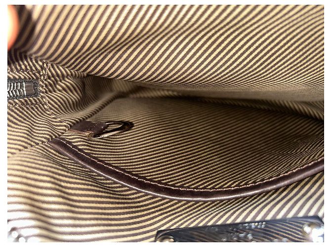 LOUIS VUITTON Trotteur MM Borsa a tracolla uomo M95320 marrone Marrone scuro - vista 2