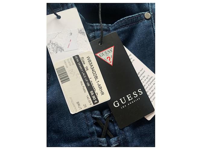 Vaqueros Guess en denim azul - vista 5