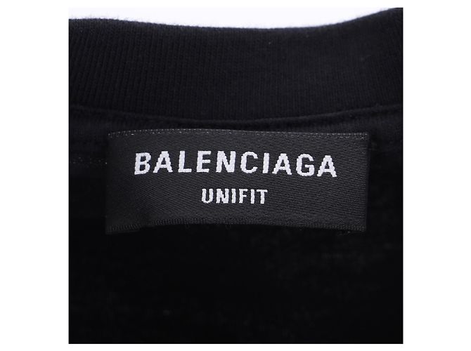 Balenciaga PS5 Camiseta de Algodón Negro - vue 9