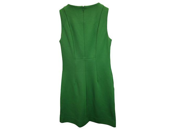 Ärmelloses Kleid von Diane Von Furstenberg aus grünem Polyester - Ansicht 3