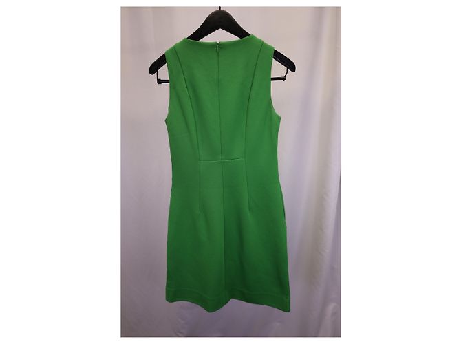 Ärmelloses Kleid von Diane Von Furstenberg aus grünem Polyester - Ansicht 6