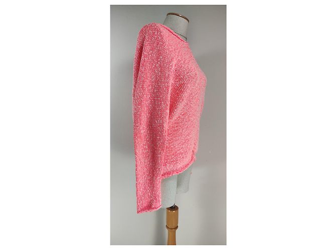 Free People Rosa Baumwoll Overall Oversize Pink Koralle - Ansicht 2