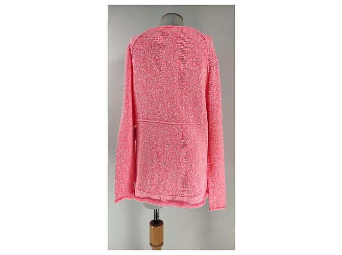 Free People Rosa Baumwoll Overall Oversize Pink Koralle - Ansicht 3