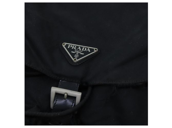 Zaino PRADA Nylon Nero Auth 71911 - vista 19