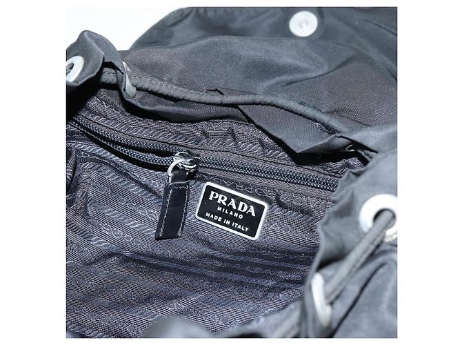 Zaino PRADA Nylon Nero Auth 71911 - vista 23