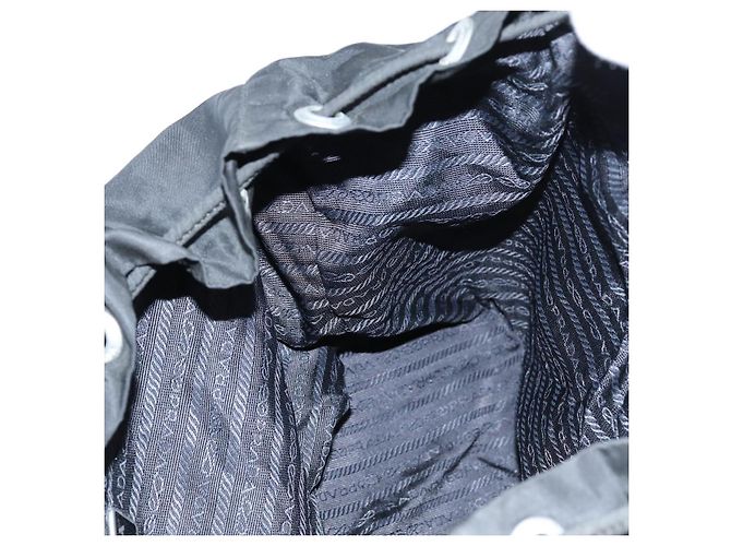 Zaino PRADA Nylon Nero Auth 71911 - vista 25