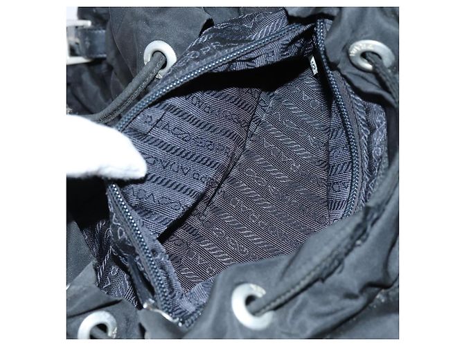 Zaino PRADA Nylon Nero Auth 71911 - vista 26