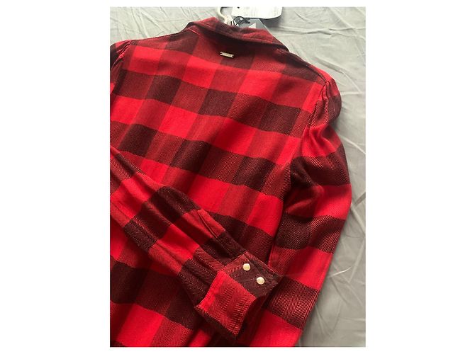 Robe Guess Rouge en Polyester Taille S - vue 4