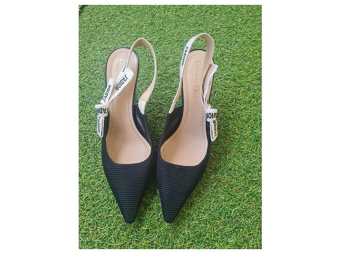 Christian Dior J'ADIOR Pumps schwarz Stoff Größe 40 - Ansicht 2
