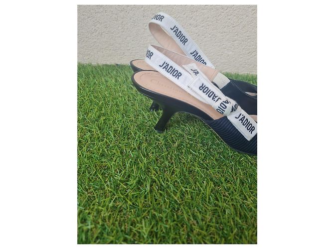 Christian Dior J'ADIOR Pumps schwarz Stoff Größe 40 - Ansicht 5