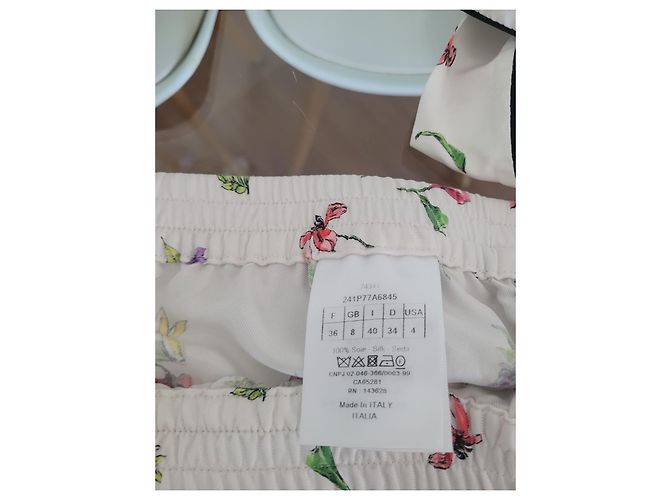 Pijama de seda Christian Dior blanco - vista 7