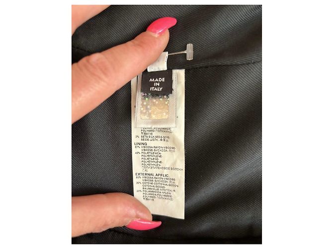 Dolce & Gabbana Jacke Schwarz Viskose - Ansicht 4