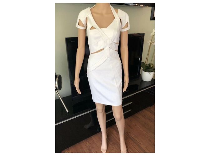 Gucci Kleid in Weiß aus Polyester - Ansicht 3