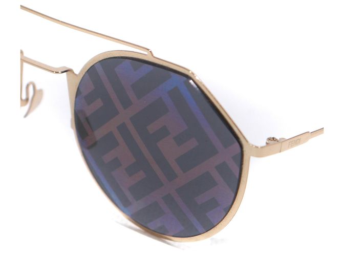 FENDI Occhiali da sole T.  metallo - vista 4