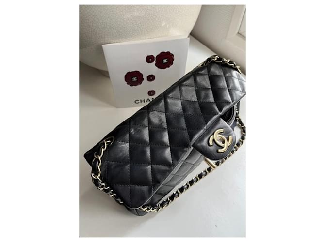 Classique Chanel Timeless (east-west) Noir - vue 2