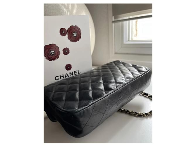 Classique Chanel Timeless (east-west) Noir - vue 5