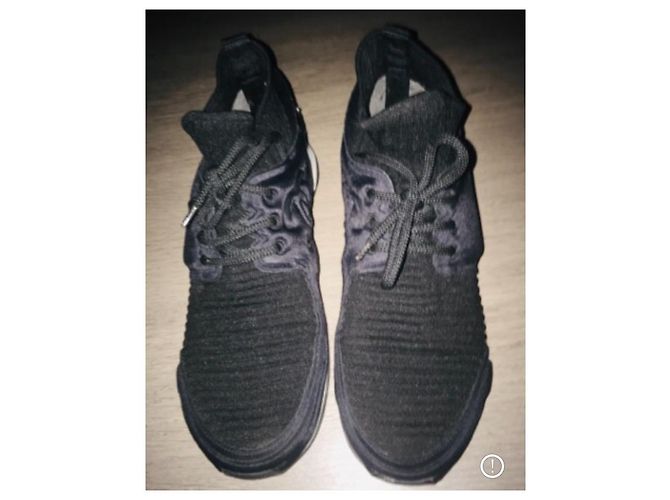 Chanel Sneaker schwarz Stoff Größe 39 - Ansicht 2