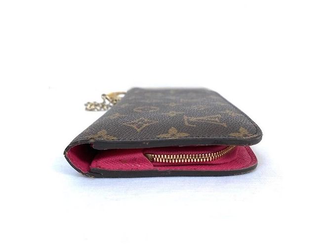 Louis Vuitton UNGEWÖHNLICHE STOFFBRIEFTASCHE Braun - Ansicht 3