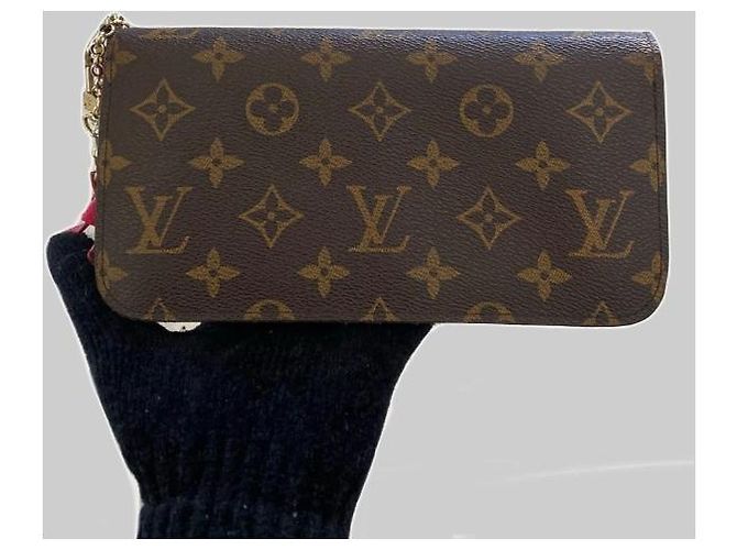 Louis Vuitton UNGEWÖHNLICHE STOFFBRIEFTASCHE Braun - Ansicht 8