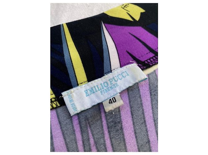 MITTELLANGES SEIDENKLEID von Emilio Pucci Mehrfarben - Ansicht 2