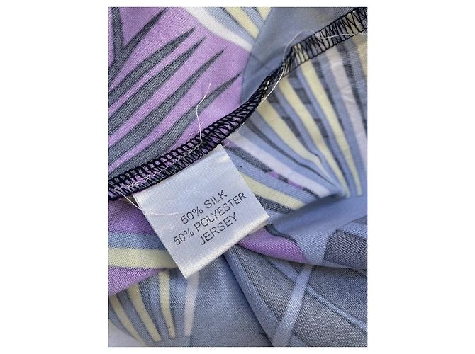 MITTELLANGES SEIDENKLEID von Emilio Pucci Mehrfarben - Ansicht 6