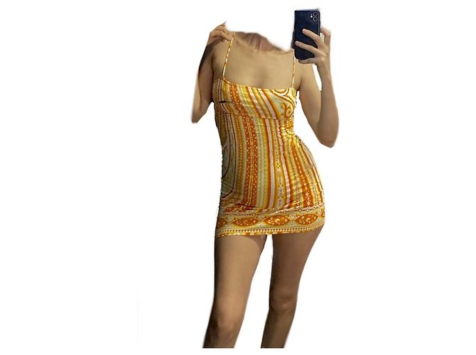 Kleines Dolce & Gabbana Strandkleid Orange - Ansicht 3