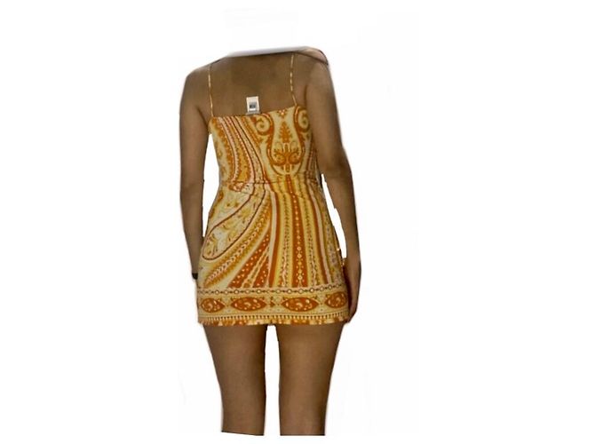 Kleines Dolce & Gabbana Strandkleid Orange - Ansicht 4