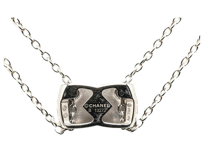 Chanel Silver 18Collana K Coco Crush in oro bianco e diamanti Argento - vista 2