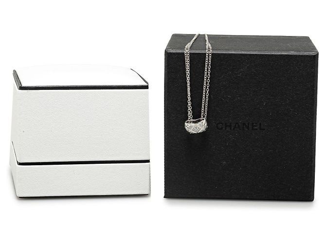 Chanel Silver 18Collana K Coco Crush in oro bianco e diamanti Argento - vista 5