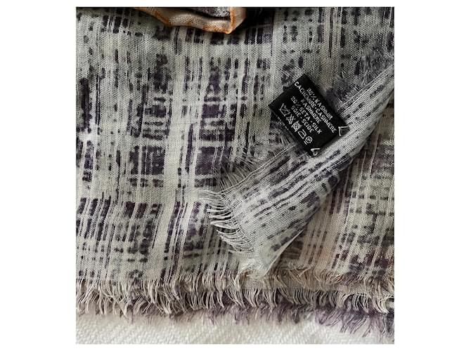 Chanel Kaschmirschal Mehrfarben - Ansicht 10