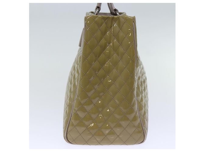 Salvatore Ferragamo Borsa A Mano Smalto Beige Auth cl837 - vista 4
