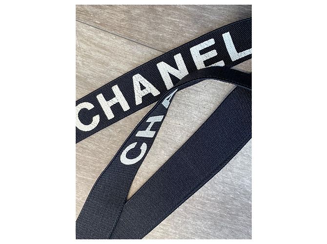 Chanel Collezionista Nero Bianco Gold hardware - vista 7