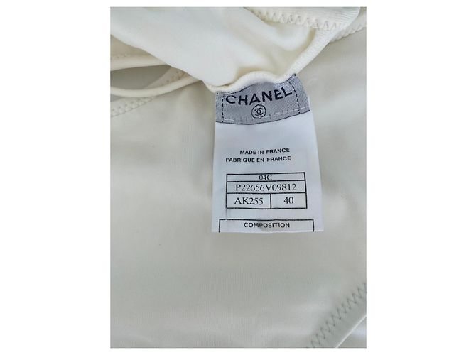 Chanel Badeanzug weiß - Ansicht 4