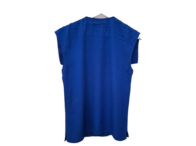 Top Jean Paul Gaultier Azul de Viscosa - vista 2