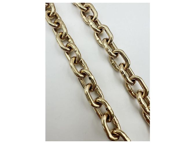 Correa de cadena Louis Vuitton de metal dorado. - vista 7