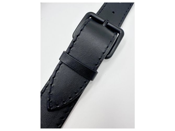 Maxi tracolla larga amovibile regolabile Louis Vuitton per borse viaggio messenger Nero - vista 7