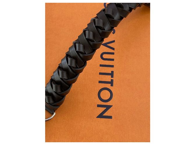 Manico  Louis Vuitton nero - vista 5