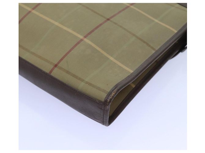 Autre Marque Burberrys Nova Check Pochette Tela Marrone Auth bs13823 - vista 14