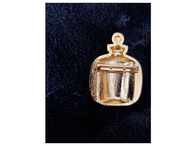 Spilla Christian Dior Dune dorata D'oro - vista 6