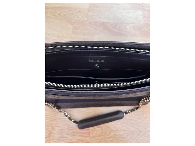 2.55 Bolsa Chanel em couro acolchoado marrom - vista 6