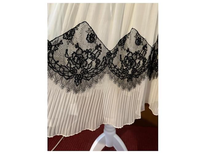 Falda de verano La Perla con encaje negro - vista 5