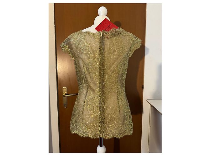 Top Emanuel Ungaro Dorado de Poliéster - vista 3