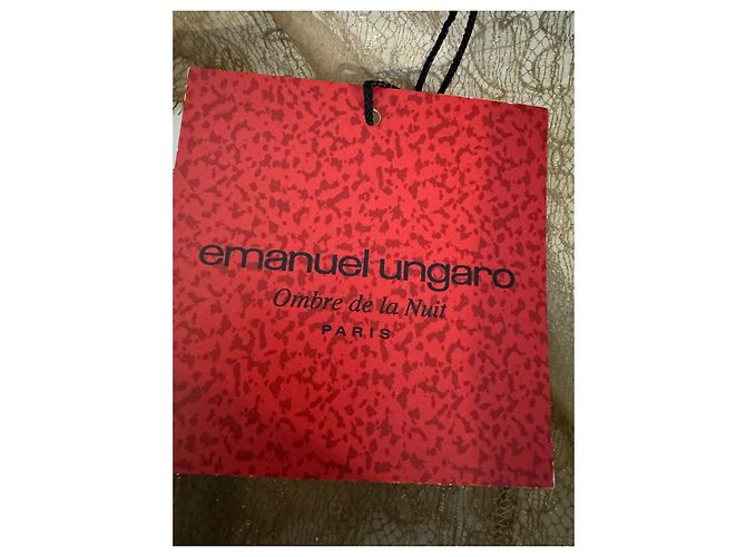 Top Emanuel Ungaro Dorado de Poliéster - vista 6