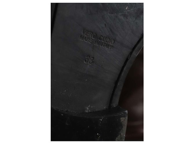 Ann Demeulemeester Botas de cuero - vista 5