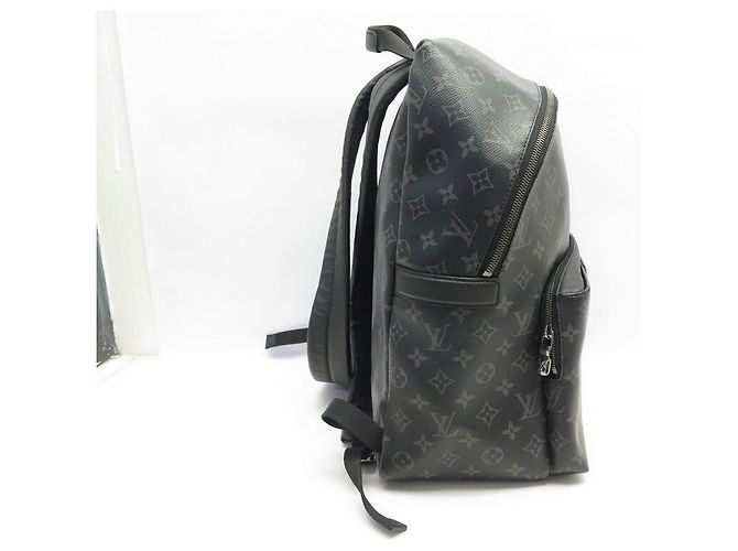 NEW LOUIS VUITTON DISCOVERY MM BACKPACK MONOGRAM CANVAS ECLIPSE BACKPACK Grey - view 3