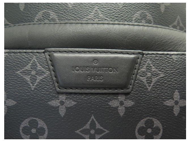 NEW LOUIS VUITTON DISCOVERY MM BACKPACK MONOGRAM CANVAS ECLIPSE BACKPACK Grey - view 6
