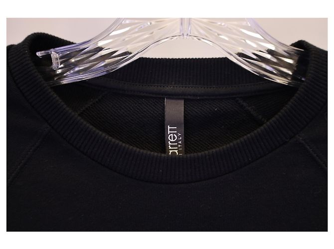 Bedruckter Pullover aus schwarzer Baumwolle von Neil Barrett - Ansicht 5